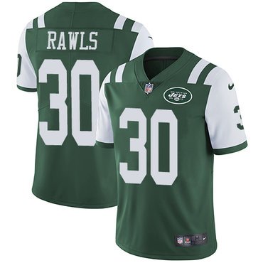 Youth Nike Jets #30 Thomas Rawls Green Team Color Stitched NFL Vapor Untouchable Limited Jersey inbean