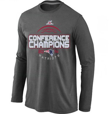 Nike Patriots D.Grey Long Sleeve Men T-Shirts02 inbean