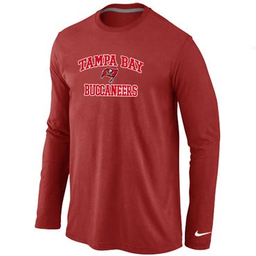 Nike Tampa Bay Buccaneers Heart & Soul Long Sleeve T-Shirt RED inbean