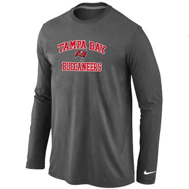 Nike Tampa Bay Buccaneers Heart & Soul Long Sleeve T-Shirt D.Grey inbean