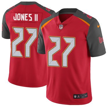 Nike Buccaneers #27 Ronald Jones II Red Team Color Youth Stitched NFL Vapor Untouchable Limited Jersey inbean