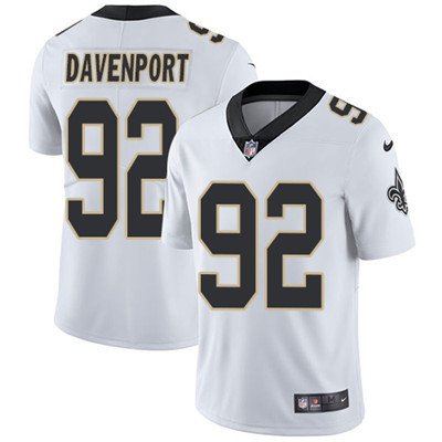 Nike Saints #92 Marcus Davenport White Youth Stitched NFL Vapor Untouchable Limited Jersey inbean