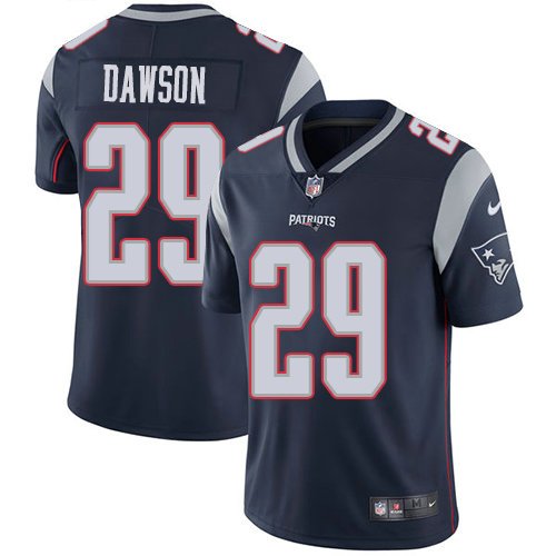 Youth Nike Patriots 29 Duke Dawson Navy Blue Team Color Stitched NFL Vapor Untouchable Limited Jersey inbean