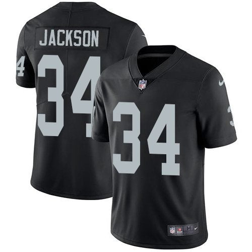 Youth Nike Oakland Raiders 34 Bo Jackson Black Team Color Stitched NFL Vapor Untouchable Limited Jersey inbean