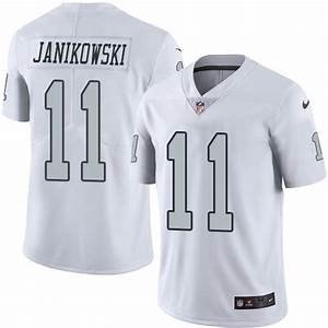 Youth Nike Oakland Raiders 11 Sebastian Janikowski White Stitched NFL Limited Rush Jersey inbean