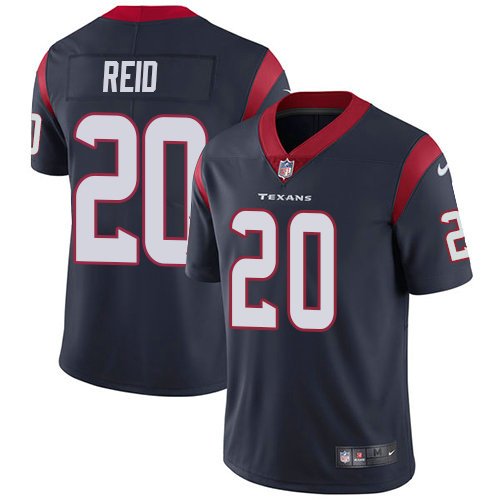 Youth Nike Texans 20 Justin Reid Navy Blue Team Color Stitched NFL Vapor Untouchable Limited Jersey inbean