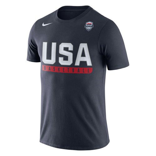 Team USA Basketball Nike Practice Dri-FIT T-Shirt Navy inbean