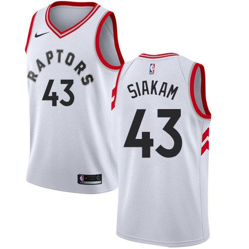 Youth Toronto Raptors #43 Pascal Siakam White Basketball Swingman Association Edition Jersey inbean