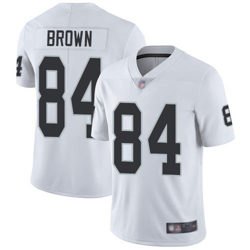 Youth Oakland Raiders #84 Antonio Brown White Vapor Untouchable Limited Jersey inbean