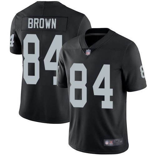 Youth Oakland Raiders #84 Antonio Brown Black Vapor Untouchable Limited Jersey inbean