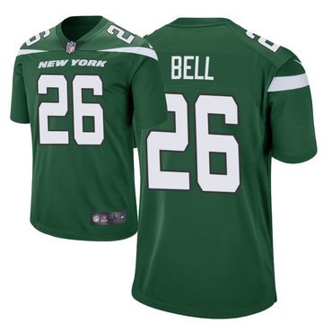 Youth Nike Jets 26 Le'Veon Bell Green New 2019 Vapor Untouchable Limited Jersey inbean