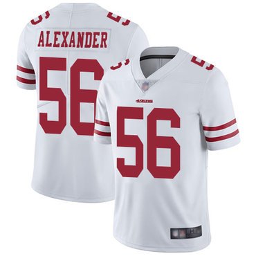 49ers #56 Kwon Alexander White Youth Stitched Football Vapor Untouchable Limited Jersey inbean