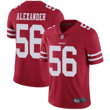 49ers #56 Kwon Alexander Red Team Color Youth Stitched Football Vapor Untouchable Limited Jersey inbean