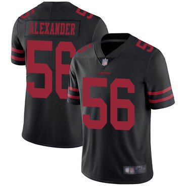 49ers #56 Kwon Alexander Black Alternate Youth Stitched Football Vapor Untouchable Limited Jersey inbean