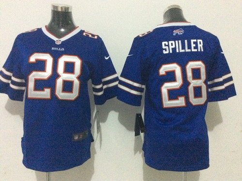 Nike Buffalo Bills #28 C.J. Spiller 2013 Light Blue Game Kids Jersey inbean