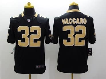 Nike New Orleans Saints #32 Kenny Vaccaro Black Limited Jersey inbean