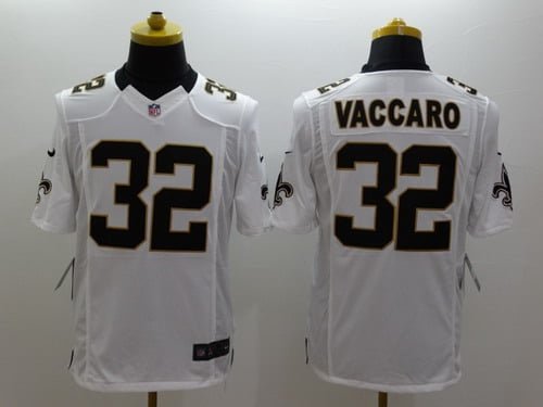 Nike New Orleans Saints #32 Kenny Vaccaro White Limited Jersey inbean