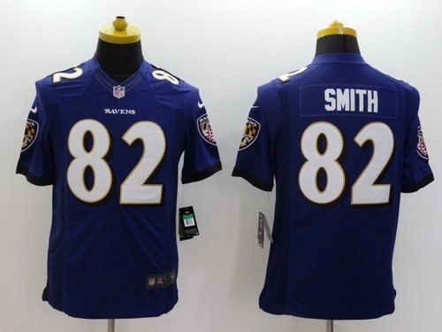 Nike Baltimore Ravens #82 Torrey Smith 2013 Purple Limited Jersey inbean