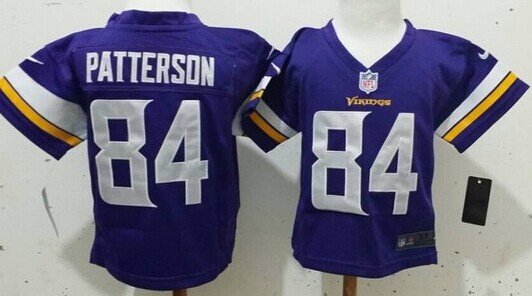 Nike Minnesota Vikings #84 Cordarrelle Patterson 2013 Purple Toddlers Jersey inbean