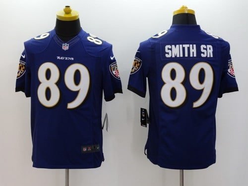 Nike Baltimore Ravens #89 Steve Smith Sr 2013 Purple Limited Jersey inbean