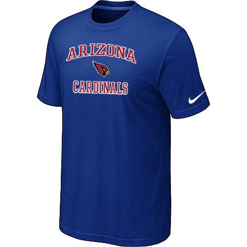 Arizona Cardinals Heart & Soul T-Shirt Blue inbean