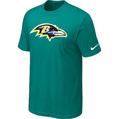 Baltimore Ravens Sideline Legend Authentic Logo T-Shirt Green inbean