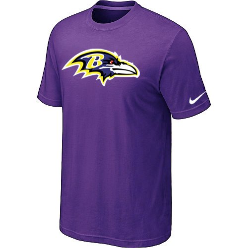 Baltimore Ravens Sideline Legend Authentic Logo T-Shirt Purple inbean