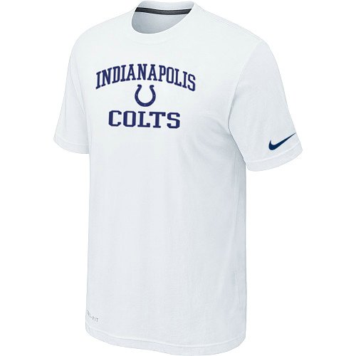 Indianapolis Colts Heart & Soul White T-Shirt inbean