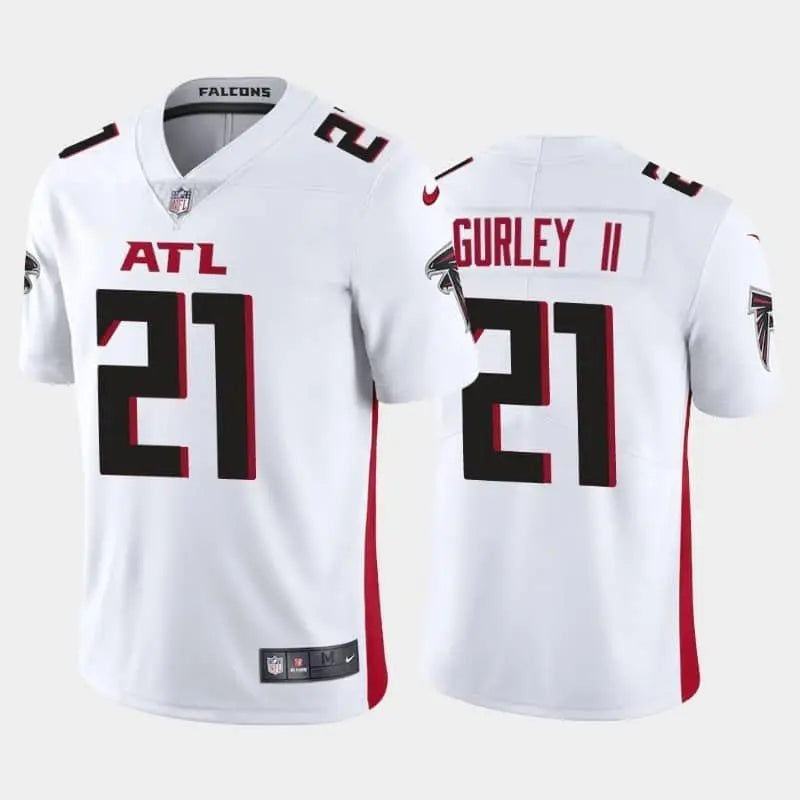 Men's Atlanta Falcons #21 Todd Gurley II White New Vapor Untouchable Limited Nike Jersey inbean