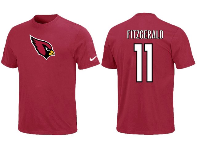 Nike Arizona Cardinals Larry Fitzgerald Name & Number T-Shirt inbean