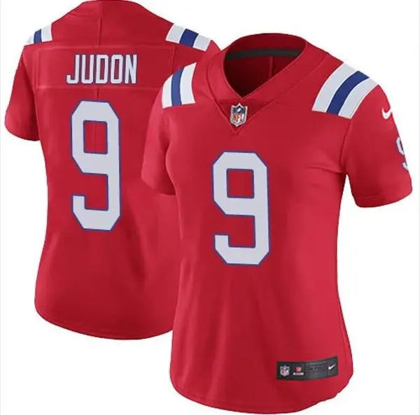 Women's New England Patriots #9 Matt Judon Red Red Vapor Untouchable Limited Stitched Jersey(Run Small) inbean