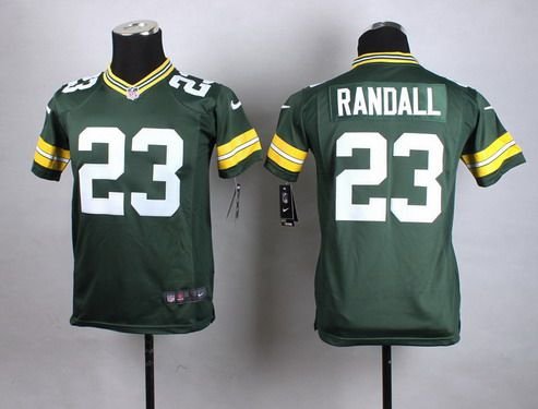 Youth Green Bay Packers #23 Damarious Randall Nike Green Game Jersey inbean